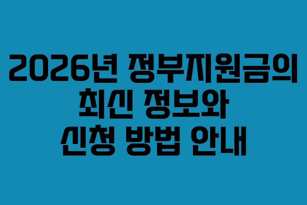 2026년-정부지원금의-최신-정보와-신청-방법-안내