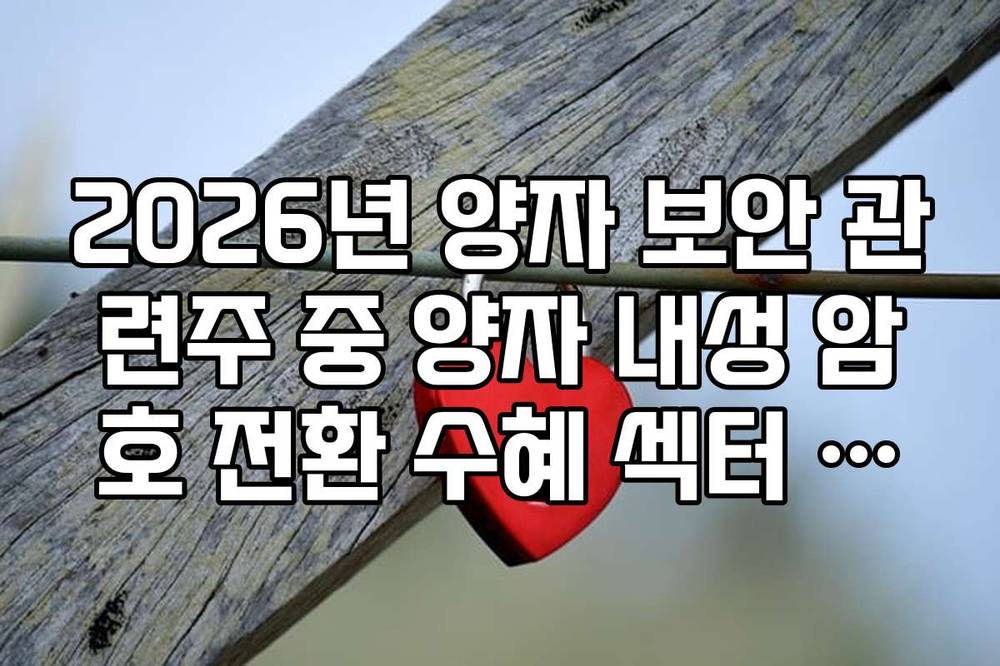 2026년 양자 보안 관련주 중 양자 내성 암호 전환 수혜 섹터 분석