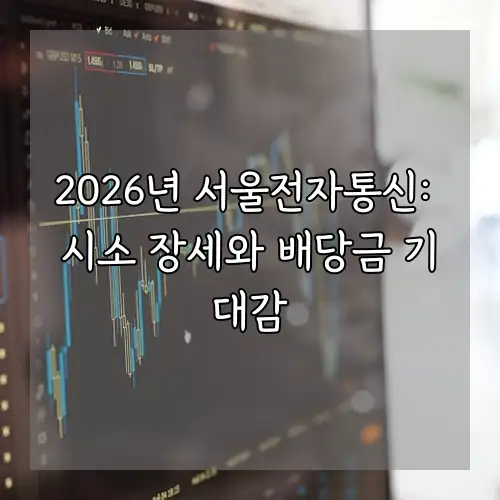 2026년 서울전자통신: 시소 장세와 배당금 기대감